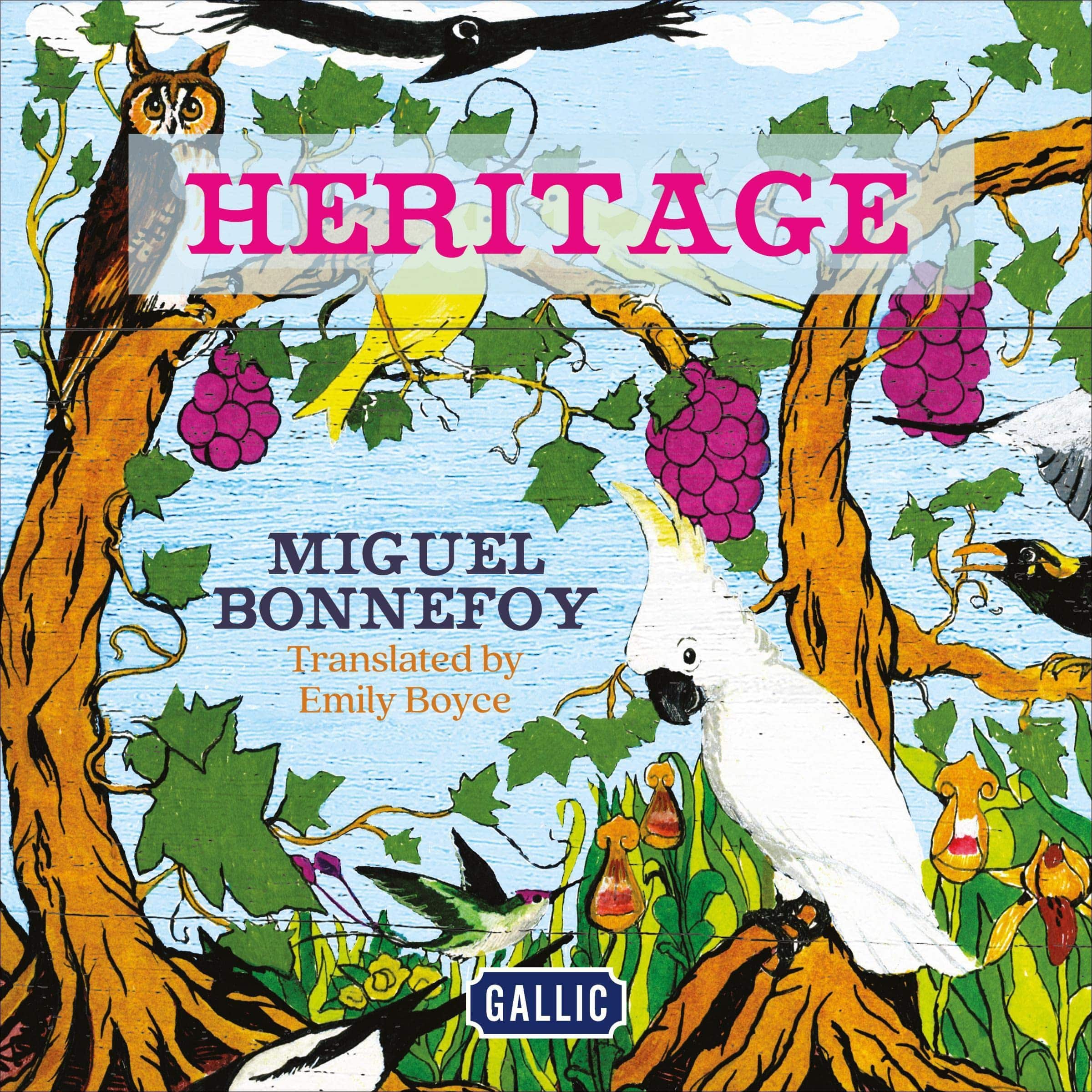 Couverture de Heritage, Gallic Books, 2022